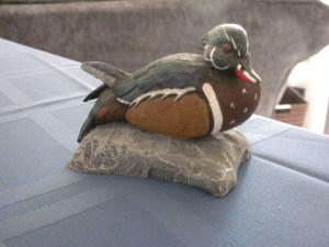 Wood Duck Drake by artist R.C. Ireland
