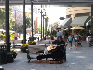 Downtown: Street Performer