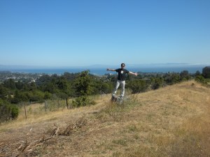 Quinnie & View from UCSC