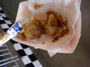 Beach Boardwalk: Fried artichoke
