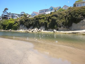 Canal leading to beach @ the boardwalk