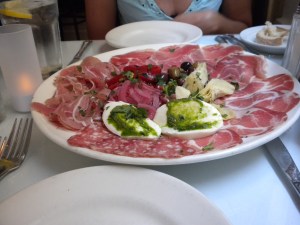 Della Santina's: Antipasto plate
