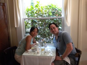 Della Santina's: Elfie & Davy @ dinner