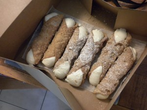 Lombardi's: Box of cannoli