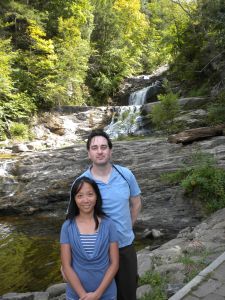 Elfie and David @ Kent Falls