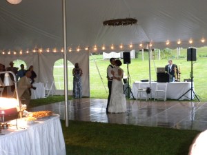Bride & groom's first dance
