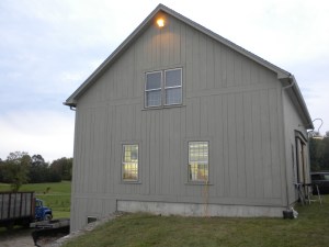 Barn out back