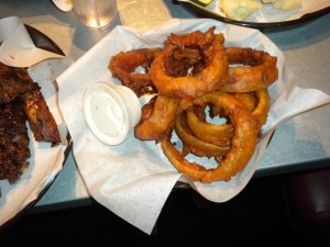 A SMALL order of onion rings