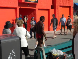 Old Timer Veteran of Muscle Beach