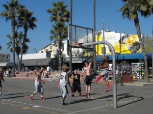 Pick-up Hoops @ Venice Beach