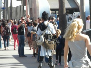 Infamous Rollerblading Turban Wearing Guy