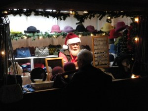 Santa Selling his Goods?