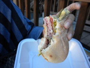 Ham Torta @ Sandy's Deli & Bakery