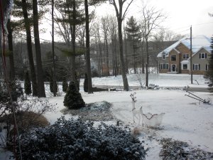 Our First Snow in CT