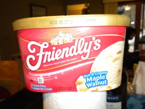 Friendly's Maple Walnut Ice Cream