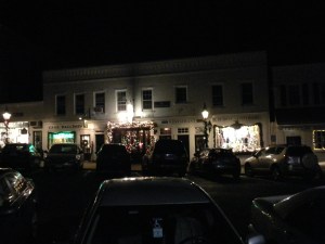 Downtown Litchfield Shops @ Night
