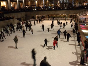 "Skater's Gone Wild" @ Rockefeller Center