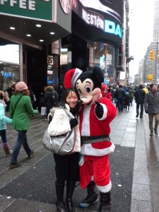 Elfie with Mickey