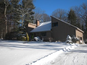 Dad's House After the Snow...