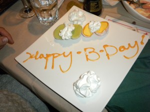 Complimentary Mochi Ice Cream for Dad