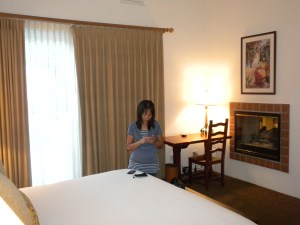 Elfie in our Master Bedroom