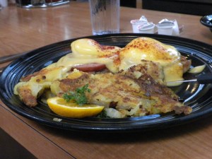 Elfie's Eggs Benedict