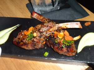 Ocean Blue: Lamb Chops
