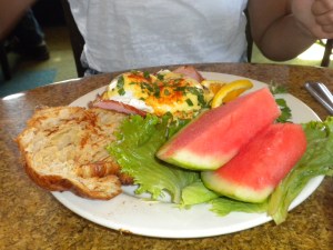 Claire's: Eggs Benedict