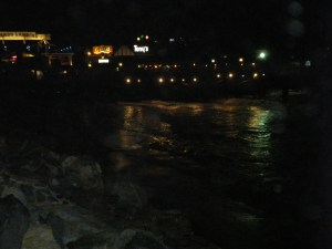 Boardwalk @ Night and Shoreline