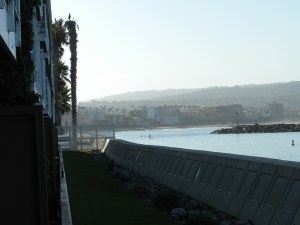 Portofino Hotel: Morning View Off Patio...