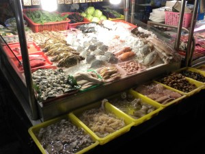 Assorted Seafood and Greens