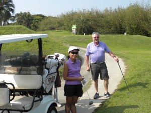 Bella and Dad Get Ready to "Drive"