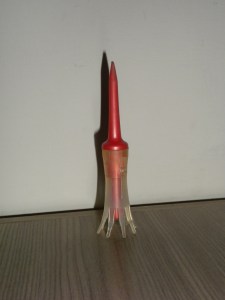 "Rocket Ship" Golf Tee Caddy Loaned Me