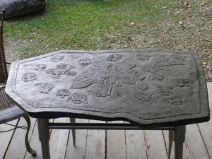 Carved Stone Table