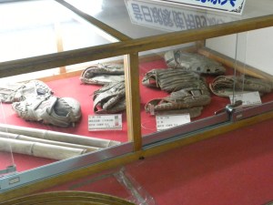 Old Gloves & Bamboo Bats
