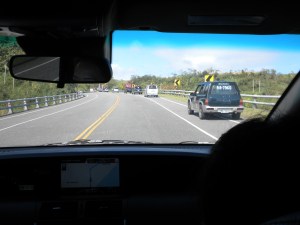 A "Political Auto Caravan"...