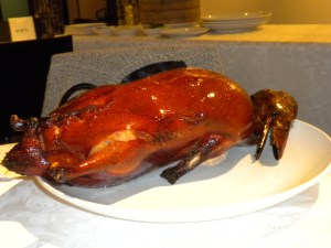 Mr. Duck is "Smiling at Me"...