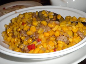 Corn & Ground Pork