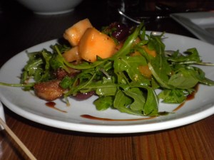 Catalan: Pork Belly & Melon Salad