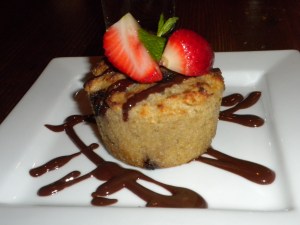 Catalan: Chocolate Chip Bread Pudding