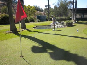 Bella Putts at Golfer's Paradise