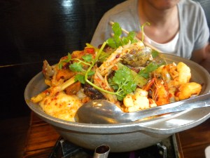 "Spicy Dry Pot Seafood"