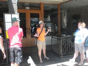 Linda Pero, "Foodie Tour Guide"