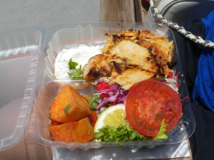 Adonis: Chicken plate lunch