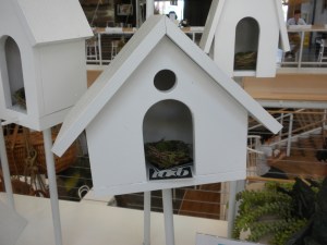 Birdhouse Business Card Holder