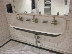 Even the "facility" is Old Skool