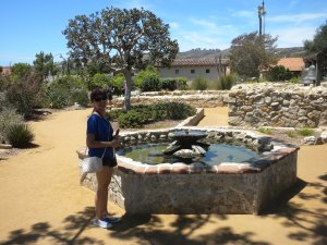 Cindy at Fountain