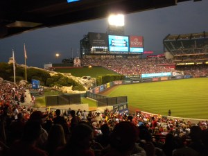 Angel's Stadium: Night...