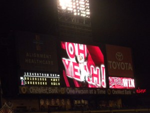 "Rally Monkey" is Fired Up...