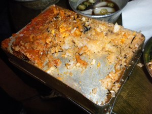 Lunch Box Rice with Kimchi